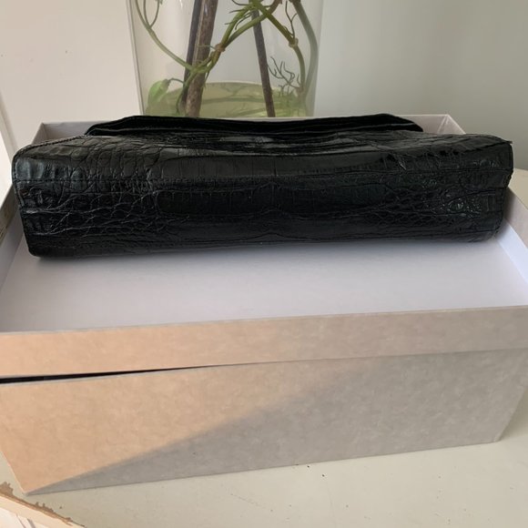 Nancy Gonzales crocodile clutch - Picture 2 of 6